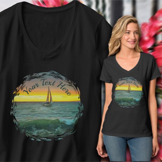 Zeilboot op Banderas Bay 0884 T-shirt