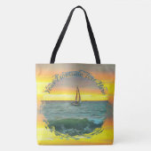 Zeilboot op Banderas Bay 0884 Tote Bag (Voorkant)