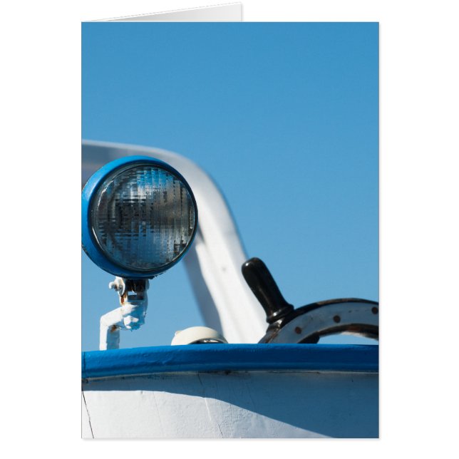 Zeilboot op het vliegwiel (Voorkant)