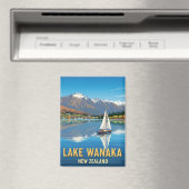 Zeilboot op Lake Wanaka Nieuw-Zeeland Magneet (Insitu (Vaatwasser))