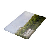 Zeilboot op rustig water badmat (Gekanteld)