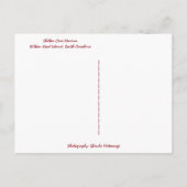 Zeilboot op Shelter Cove Marina Hilton Head Island Briefkaart (Achterkant)