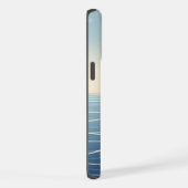 Zeilboot op volle zee iPhone hoesje (Rechterkant)