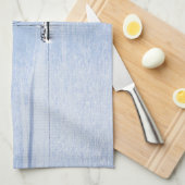 Zeilboot op zee, Nautisch, blauw waterhemel Theedoek (Quarter Fold)