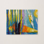 Zeilboot op zonsondergang legpuzzel (Horizontaal)