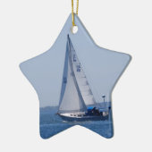 Zeilboot Ornament (Links)