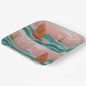 Zeilboot Papier Bord (Gebogen)