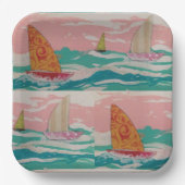 Zeilboot Papier Bord (Voorkant)