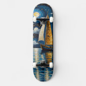 zeilboot persoonlijk skateboard (Voorkant)