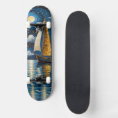 zeilboot persoonlijk skateboard (Voorkant)
