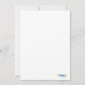 Zeilboot PHOTO Nautical 5x7 Birthday Kaart (Achterkant)