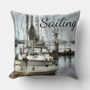 Zeilboot Pillow Nautisch Thema Decor Kussen