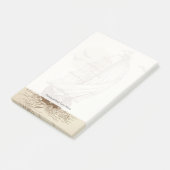  zeilboot post-it® notes (Schuin)