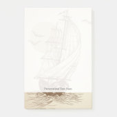 zeilboot post-it® notes (Voorkant)
