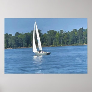 Zeilboot Poster