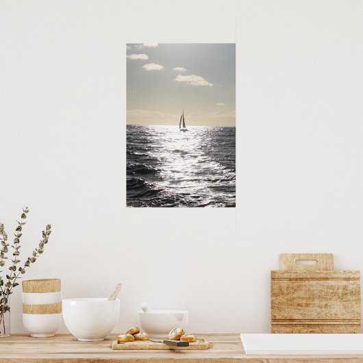 Zeilboot Poster (Keuken)