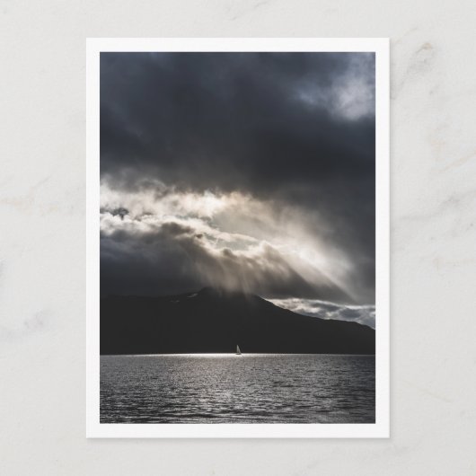 Zeilboot Reisfoto Briefkaart (Voorkant)
