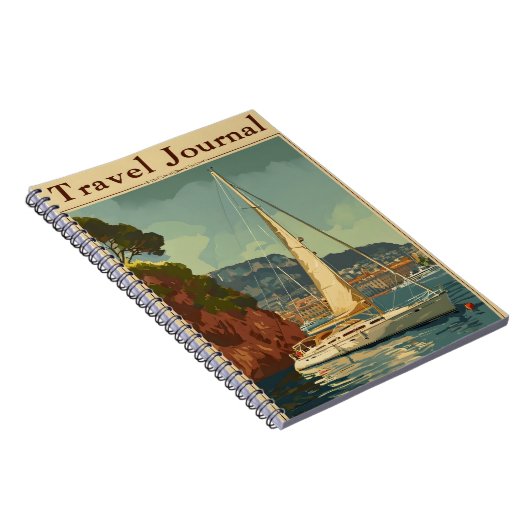 Zeilboot Reisjournaal Notitieboek (Rechterzijde)