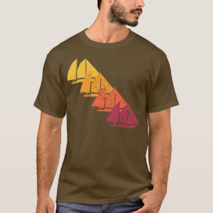 Zeilboot Retro 2 T-shirt