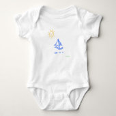 zeilboot romper (Voorkant)