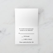 Zeilboot RSVP-kaarten (Binnen)