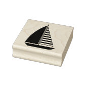 Zeilboot Rubberstempel (Stempel)