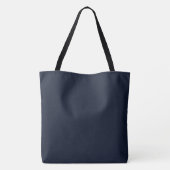 Zeilboot 's nachts tote bag (Achterkant)