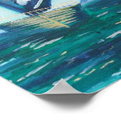 zeilboot schilderen poster (Hoek)