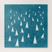 Zeilboot Seascape Legpuzzel (Verticaal)