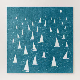 Zeilboot Seascape Legpuzzel