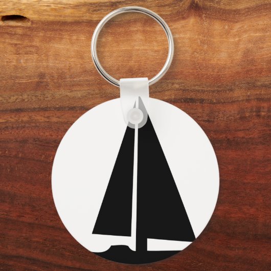 zeilboot sleutelhanger (Voorkant)