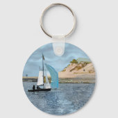 ZEILBOOT SLEUTELHANGER (Voorkant)