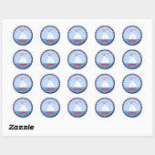 Zeilboot Sticker (Vel)