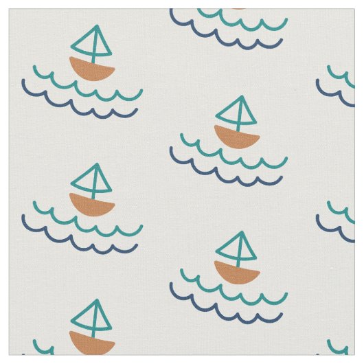 Zeilboot Stof (Close Up)