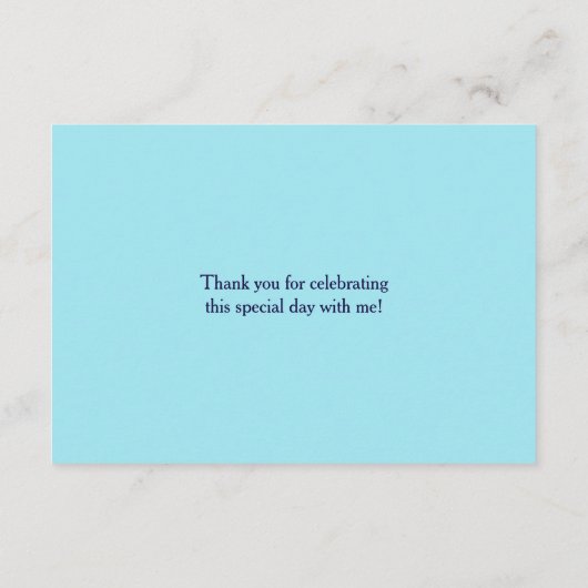 Zeilboot Strand Oceaan Walvis Dank je wel Bedankkaart (Achterkant)