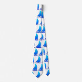 Zeilboot Stropdas (Voorkant)