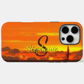 Zeilboot Sunset 1300 Case-Mate iPhone Case (Achterkant (horizontaal))