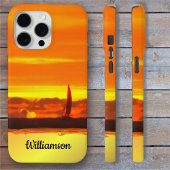 Zeilboot Sunset 1300 Case-Mate iPhone Case