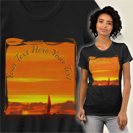 Zeilboot Sunset 1300 T-shirt