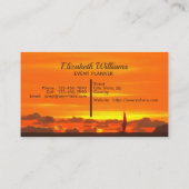 Zeilboot Sunset 1300 Visitekaartje (Achterkant)