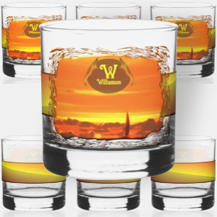 Zeilboot Sunset 1300 Whisky Glas