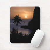 Zeilboot Sunset Mousepad (Verticaal) Muismat (Met muis)