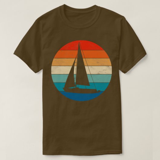 Zeilboot T-shirt (Design voorkant)