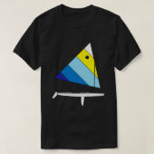Zeilboot T-shirt (Design voorkant)