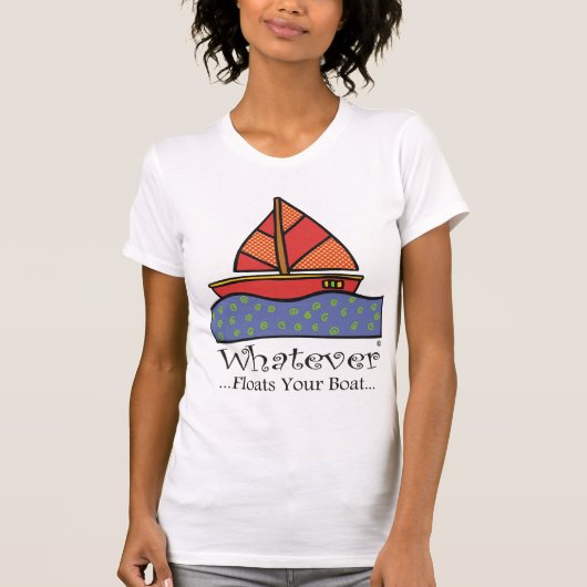 Zeilboot T-shirt (Voorkant)