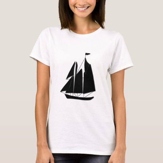 Zeilboot T-shirt (Voorkant)