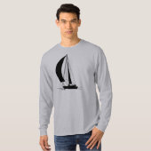 Zeilboot T-shirt (Voorkant volledig)
