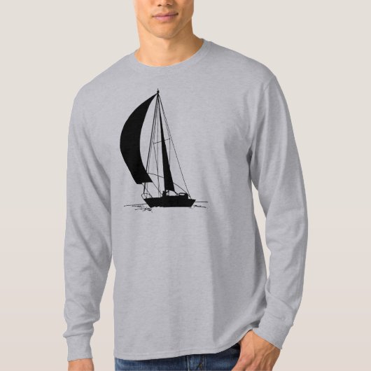 Zeilboot T-shirt (Voorkant)