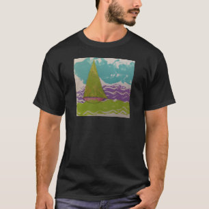 Zeilboot t-shirt