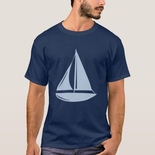 Zeilboot T-Shirt (Voorkant)